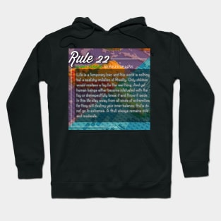 40 RULES OF LOVE - 22 Hoodie